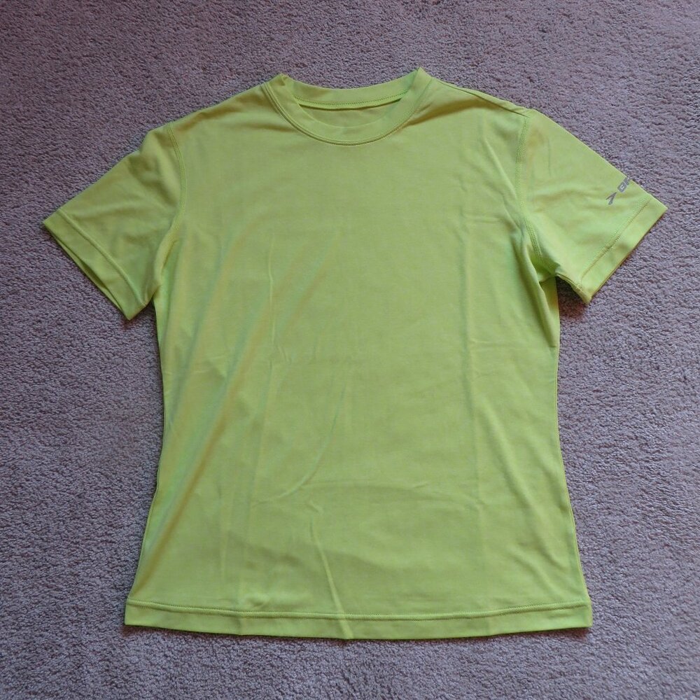 NEW Brooks Equilibrium Technology T-Shirt Womens Size M Green Short Sleeves